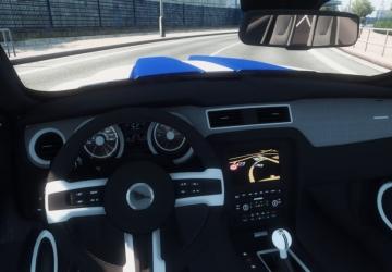 Мод Ford Mustang «Need For Speed» версия 1.2.1 для American Truck Simulator (v1.43.x)