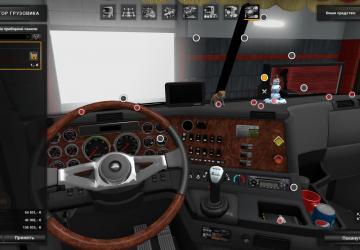 Мод Freightliner Argosy версия 2.3.2 для American Truck Simulator (v1.6.x, - 1.30.x)