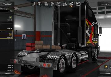 Мод Freightliner Argosy версия 2.3.2 для American Truck Simulator (v1.6.x, - 1.30.x)