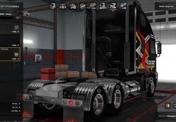 Мод Freightliner Argosy версия 2.3.3 для American Truck Simulator (v1.33.x, 1.34.x)