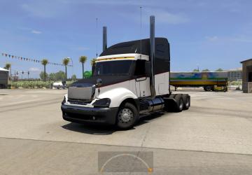 Мод Freightliner C120 Century & Columbia версия 1.0 для American Truck Simulator (v1.39.x)