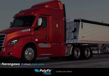 Мод Freightliner Cascadia 2019 Enhanced версия 1.5.3 для American Truck Simulator (v1.53.x)