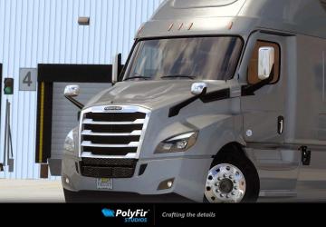 Мод Freightliner Cascadia 2019 Enhanced версия 1.5.3 для American Truck Simulator (v1.53.x)