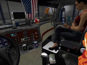 Мод Freightliner Cascadia версия 1.6 для American Truck Simulator (v1.6)