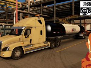 Мод Freightliner Cascadia версия 20.12.17 для American Truck Simulator (v1.28-1.30.x)