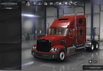 Мод Freightliner Coronado версия 04.01.19 для American Truck Simulator (v1.32.x, - 1.34.x)