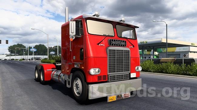 Скачать мод Freightliner Fla 86 версия 10 для American Truck Simulator V148x