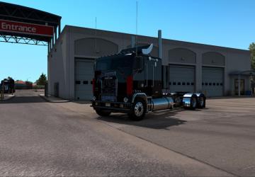 Мод Freightliner FLB Custom версия 1.0 для American Truck Simulator (v1.37.x)