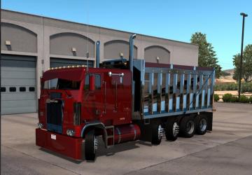 Мод Freightliner FLB Custom версия 1.0 для American Truck Simulator (v1.37.x)