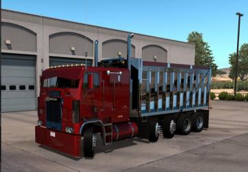 Мод Freightliner FLB Custom версия 1.1 для American Truck Simulator (v1.38.x)