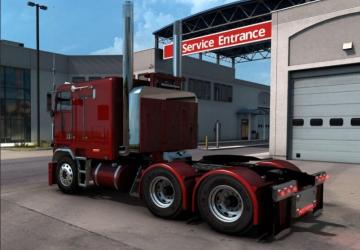 Мод Freightliner FLB Custom версия 1.9 для American Truck Simulator (v1.48.x)