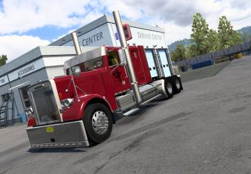 Мод Freightliner FLC12064T версия 1.06 для American Truck Simulator (v1.42.x)