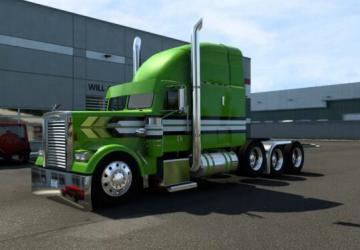 Мод Freightliner FLC версия 1.3 для American Truck Simulator (v1.48.x)