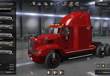 Мод Freightliner FLD 120 Flat Top версия 1.0 для American Truck Simulator (v1.32.x, - 1.34.x)