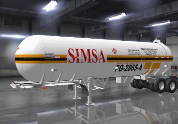 Мод Gas Trailer Owned версия 1.0 для American Truck Simulator (v1.33.x, - 1.37.x)