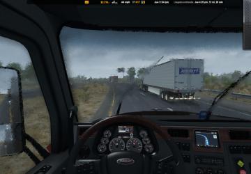 Мод Realistic Rain версия 2.2 для American Truck Simulator (v1.35.x)