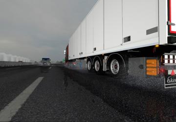 Мод Realistic Rain версия 3.1 для American Truck Simulator (v1.35.x, 1.36.x)