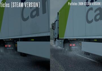 Мод Realistic Rain версия 3.2 для American Truck Simulator (v1.35.x, 1.36.x)