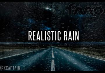 Мод Realistic Rain версия 3.4.1 для American Truck Simulator (v1.37.x)