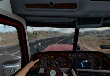 Мод Холодный дождь версия 0.2.3 для American Truck Simulator (v1.40.x, 1.41.x)