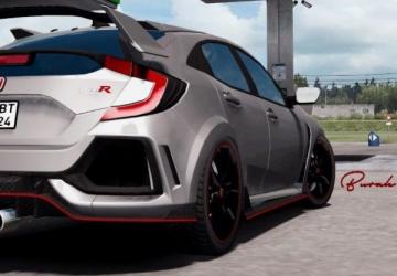 Мод Honda Civic TypeR/Fc5 версия 1.0 для American Truck Simulator (v1.31.x, 1.32.x)