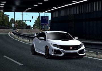 Мод Honda Civic TypeR/Fc5 версия 1.1 для American Truck Simulator (v1.33.x, 1.34.x)