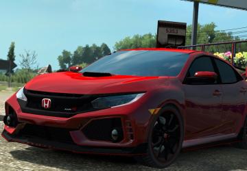 Мод Honda Civic TypeR/Fc5 версия 1.3 для American Truck Simulator (v1.35.x, 1.36.x)