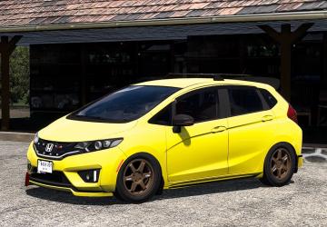 Мод Honda Jazz GK5 версия 1.0 для American Truck Simulator (v1.50.x, - 1.55.x)