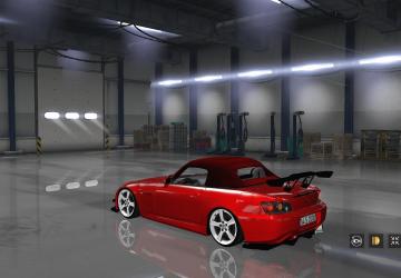 Мод Honda S2000 версия 1.1 для American Truck Simulator (v1.33.x, 1.34.x)