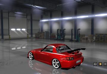 Мод Honda S2000 версия 1.1 для American Truck Simulator (v1.33.x, 1.34.x)