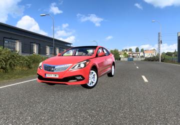 Мод Hyundai Azera HG версия 1.2 для American Truck Simulator (v1.46.x)
