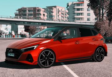 Мод Hyundai I20 2021 версия 1.3 для American Truck Simulator (v1.57.x)