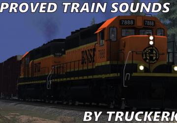Мод Improved Train Sounds версия 08.04.19 для American Truck Simulator (v1.32.x, - 1.34.x)