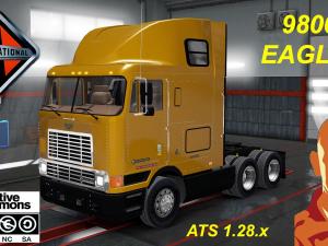 Мод International 9800 Eagle версия 04.09.17 для American Truck Simulator (v1.28.x)