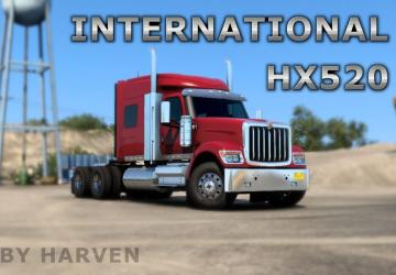 Мод International HX520 by Harven версия 1.0 (01.10.21) для American Truck Simulator (v1.40.x, 1.41.x)