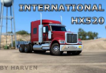 Мод International HX520 by Harven версия 1.8 для American Truck Simulator (v1.49.x)
