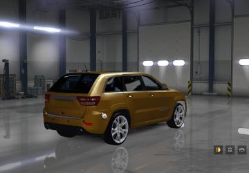 Мод Jeep Grand Cherokee SRT8 версия 1.2 для American Truck Simulator (v1.4.x, - 1.30.x)