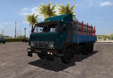 Мод КамАЗ 5410 версия 1.1 для American Truck Simulator (v1.35.x, 1.36.x)