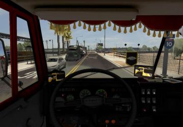 Мод КамАЗ 5410 версия 1.1 для American Truck Simulator (v1.35.x, 1.36.x)