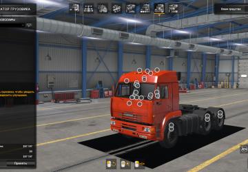 Мод КамаЗ 6460 версия 05.02.21 для American Truck Simulator (v1.39.x)