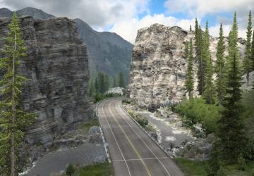 Карта «Alaska – North to the Future» версия 1.1 для American Truck Simulator (v1.46.x)