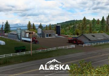 Карту Карта «Alaska – North to the Future» версия 1.0 для American Truck Simulator (v1.45.x)