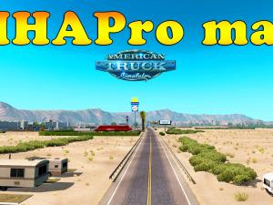Карту Карта «MHA Pro» версия 1.6 для American Truck Simulator (v1.6)