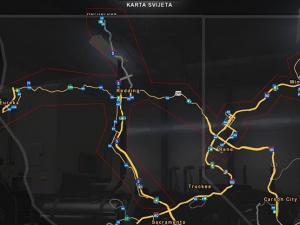 Карту Карта «MHA Pro» версия 1.28 для American Truck Simulator (v1.28.x)