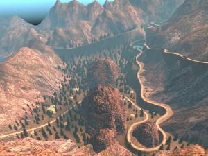 Карту Карта «Mountain Roads» версия 2.0 для American Truck Simulator (v1.6.x, 1.28.x)