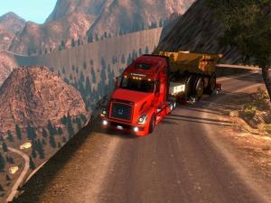 Карту Карта «Mountain Roads» версия 26.11.17 для American Truck Simulator (v1.29.x, 1.30.x)