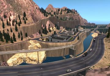 Карта «Mountain Roads» версия 7.0 для American Truck Simulator (v1.49.x)