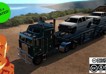 Мод Kenworth K100 версия 02.02.19 для American Truck Simulator (v1.33.x, 1.34.x)