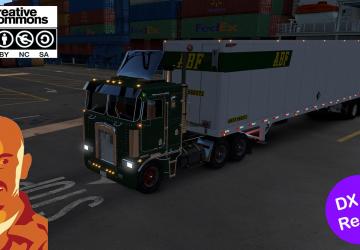 Мод Kenworth K100 версия 10.07.19 для American Truck Simulator (v1.35.x, 1.36.x)