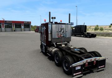 Мод Kenworth K100 версия 18.01.23 для American Truck Simulator (v1.46.x)